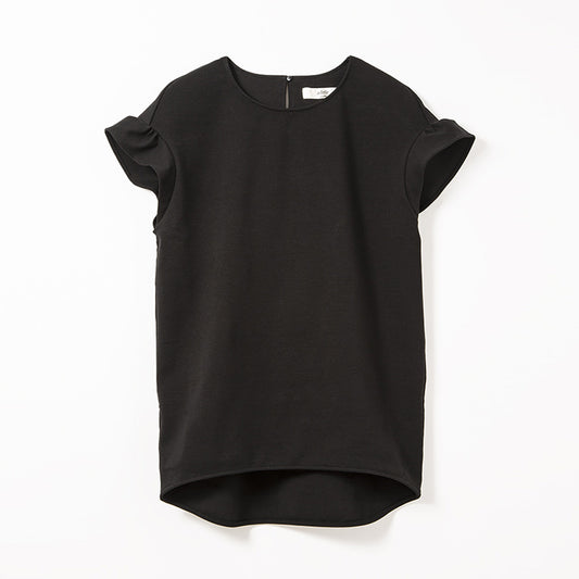 [Restock] Frill Sleeve Tops (Black)