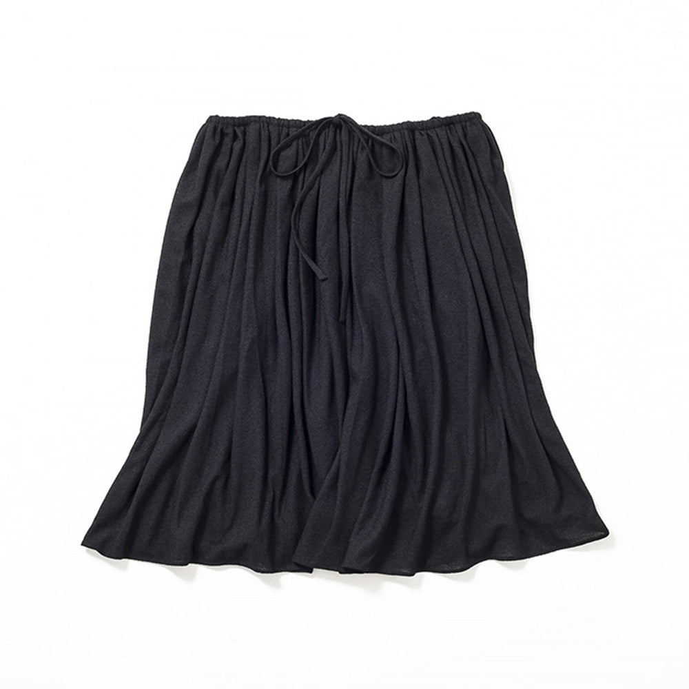 Black flared clearance skirt knee length