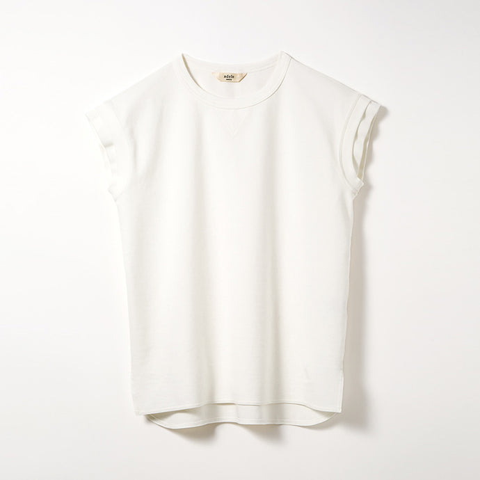 W Sleeve Jersey T-shirts (Off-white)