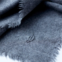 Load image into Gallery viewer, * Restock Fluffy Cashmere Stole (Medium Gray)